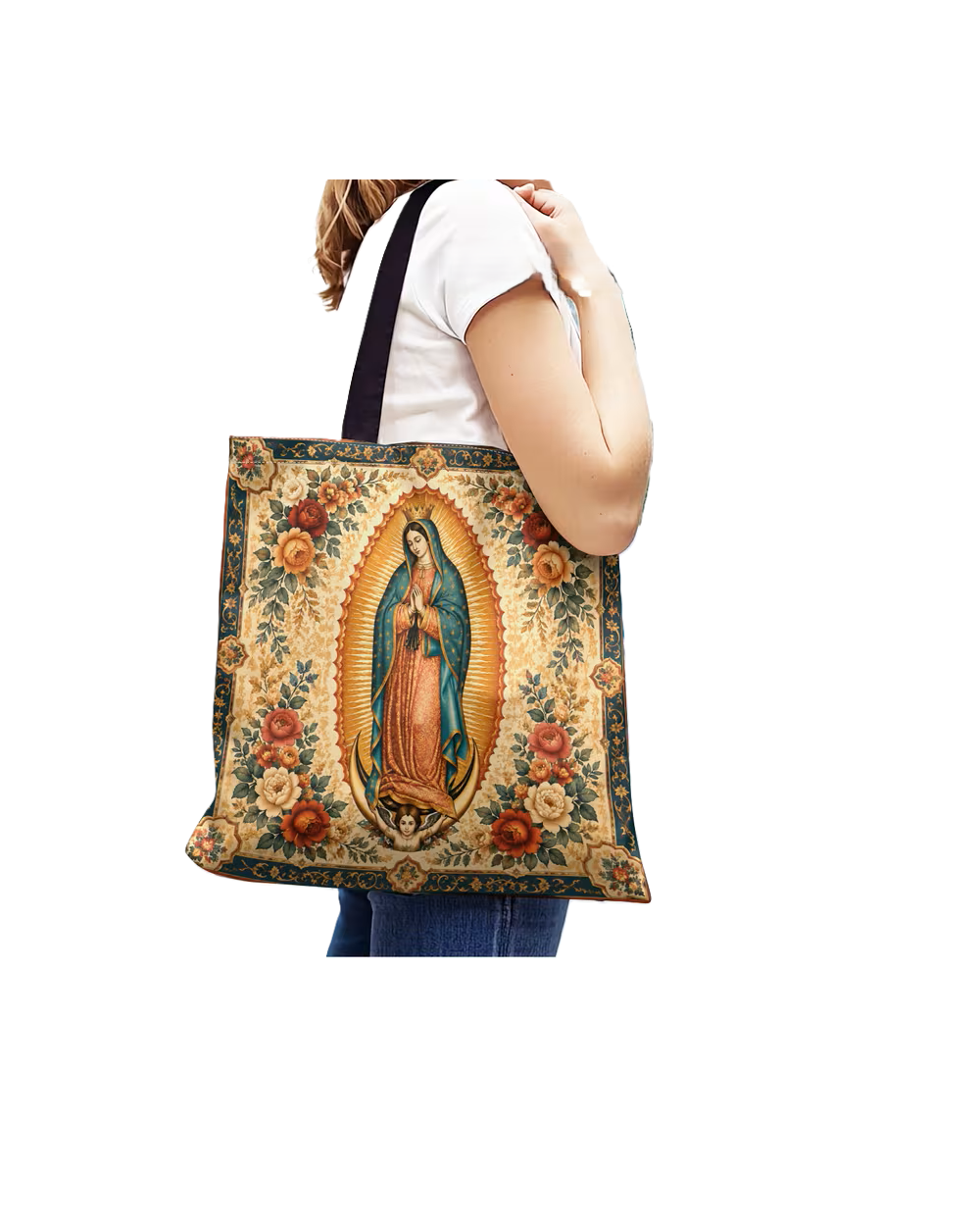 Guadalupe Virgin Tote Bag