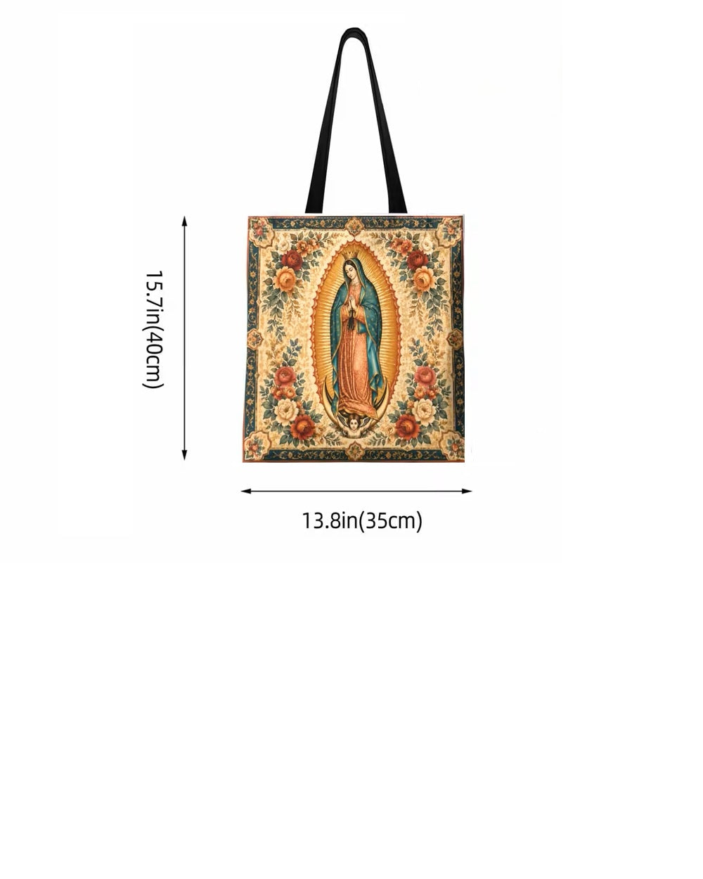 Guadalupe Virgin Tote Bag