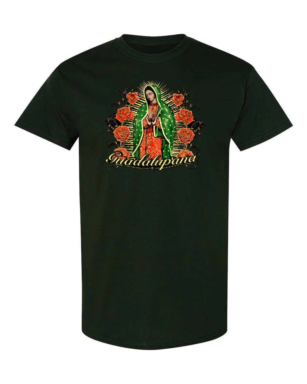 Camiseta de manga corta - Nuestra Virgen Guadalupiana