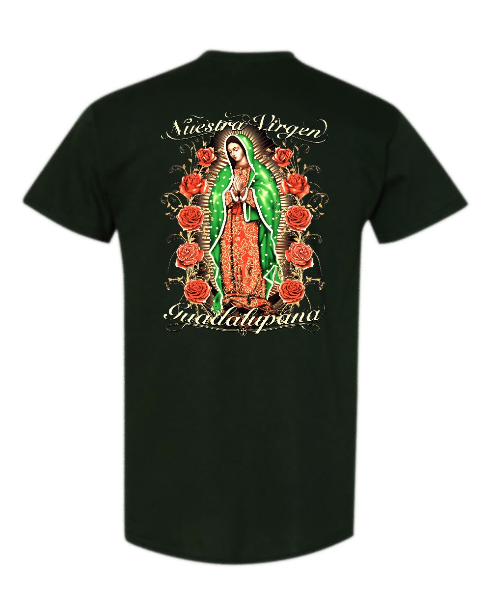 Camiseta de manga corta - Nuestra Virgen Guadalupiana