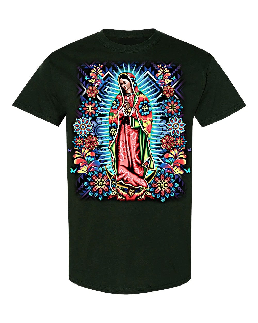 Camisetas de manga corta - Virgen María Guadalupe